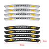 4 Stück 3D Styling Auto Radfelgen Augenbrauen Aluminium Aufkleber Autozubehör für Chevrolet Cobalt Captiva Trax Malibu Epica Silverado