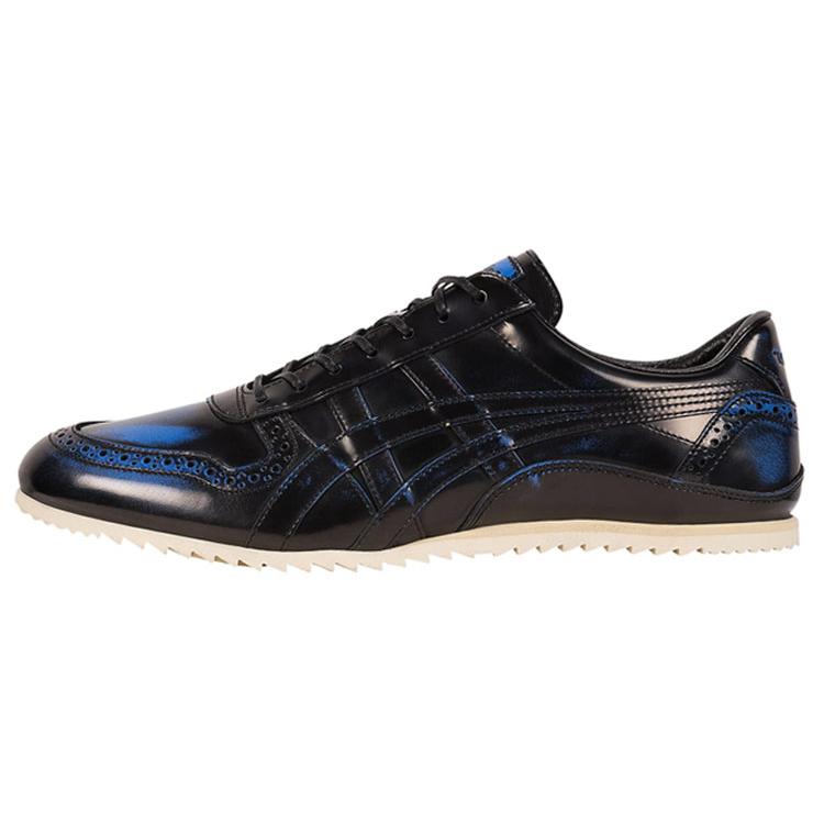 ONITSUKA TIGER Ultimate Trainer Cushioning Slip Resistant Abrasion Resistant Low Top Casual Shoes Unisex Blue Black TH7T0L-9042