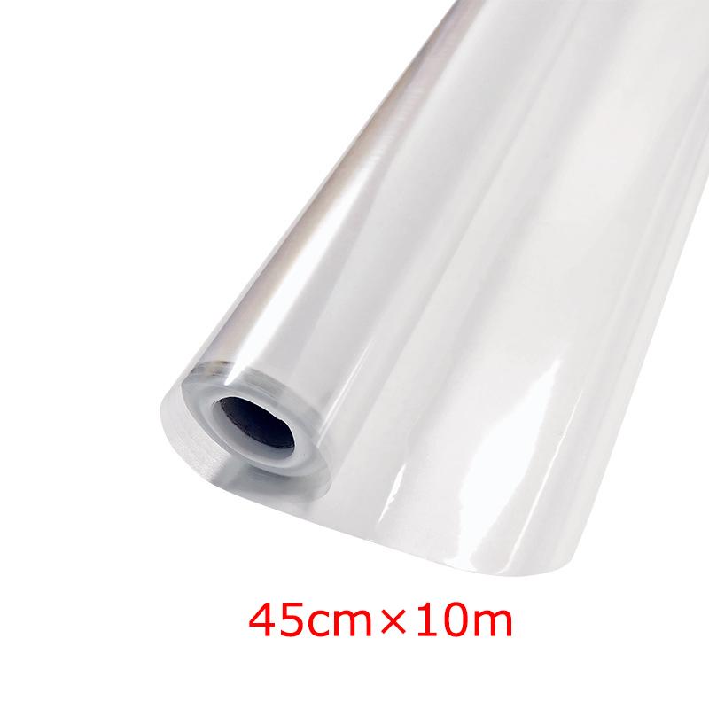 

1 рулон настенных наклеек Водонепроницаемые декоративные наклейки Многофункциональные Прозрачные Защищающие от загрязнений 45 см*10 м