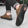 Men’s Moccasins Green Driving Shoes Wide Blue Flats Casual Shoes Plus Size Outdoor Summer Handmade Shoes