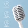 2-Pack Adult Soft Bristle Wide Head Manual Toothbrush Set Black White Daily Oral Care