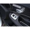 For Mercedes-Benz GLC 2016-19 Silver ABS Window Lock Lift Panel Trim Frame 4PCS