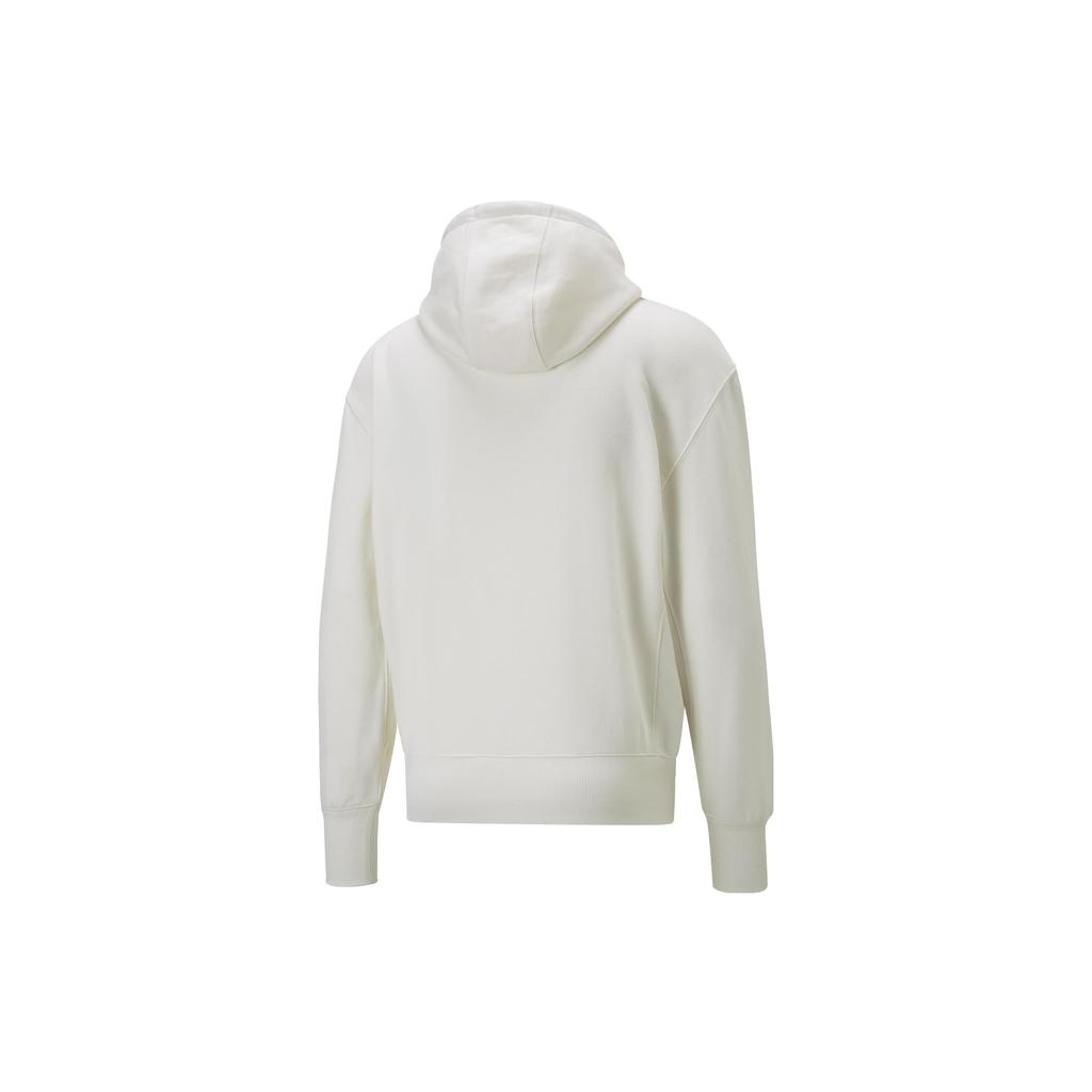 Puma X Ami Hoodie Marshmallow Unisex Tops White 536231-75