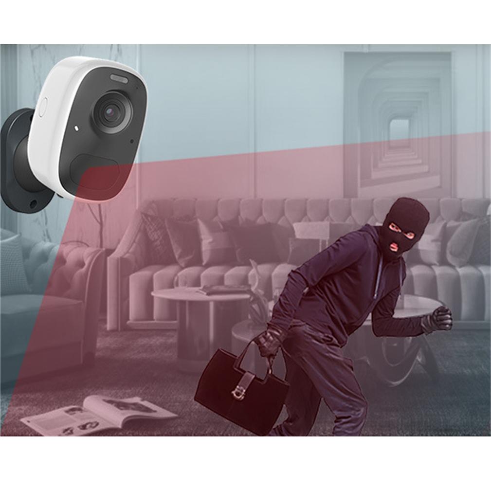 Wireless Indoor Security Cameras,HD 1080P Outdoor Motion Detection WiFi Home Camera with Siren, Spotlight, Color Night Vision, Double Way Talk