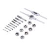 20Pcs Tap Die Set Tool Steel Car Repair Die Taps for Model Processing DIY Cast Iron Aluminum