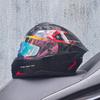 DOT ECE Certified Full Face Motorcycle Helmet Men Women Flip-Up Design ABS Shell All Season Use