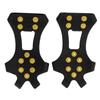 10 Steel Studs Snow Grips Durable Steel Anti-Slip Crampons Long-lasting Traction Cleats  Hiking