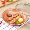 Nonstick Copper Frying Pan 8/10/12 Inch Cooking Pan Skillet Saucepan  Breakfast