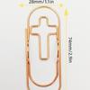 Creative Heart Pen Clip with 9 Colors, Portable Star Pen Holder, Pencil Clip Accessories.