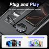 2 in 1 Wireless CarPlay Android Auto Adapter For iP/Android Phones Upgrade Wired to Wireless For Built-In CarPlay/Android Auto Cars