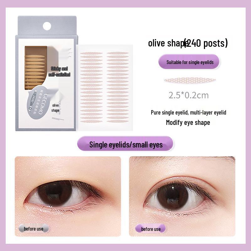 Manwan Xuange Double Eyelid Tape: Seamless, Natural, Long-Lasting Shaping for Big Eyes