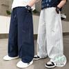 Boys' Straight Leg Wide Leg Loose Casual Pants 2026 New Style for Children, Middle-aged and Young Boys, Summer Thin Design, Mosquito Proof Sport