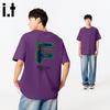 Fingercroxxit Men's Loose-Fit Cotton Graphic T-Shirt