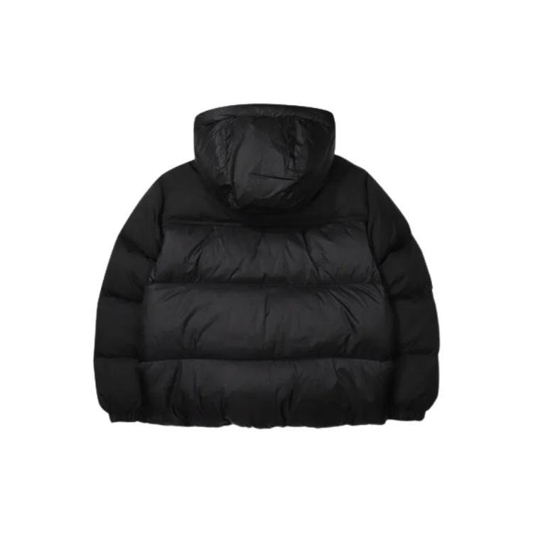 New FILA Down Jackets Unisex Black FS2DJF4131X-BLK
