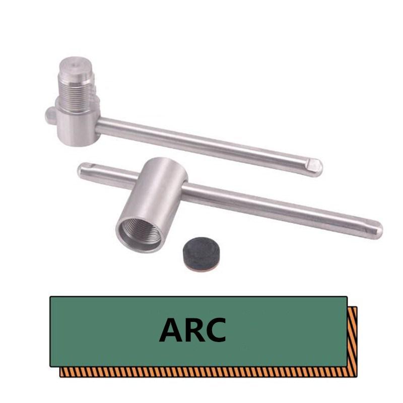 Stainless Steel Billiards Pool Cue Tip Press Shape Tool Billiards Accessories