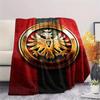 1pz Coperta in Flanella con Stampa Eintracht Frankfurt, Alta qualità Confortevole per Tutte le Stagioni, Decorazione per la Casa, Calore e Comfort, Perfetta per Regali di Natale36