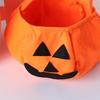 Trick Or Treat Kids Candy Bag Halloween Pumpkin Bag Holiday Gift Pumpkin Tote