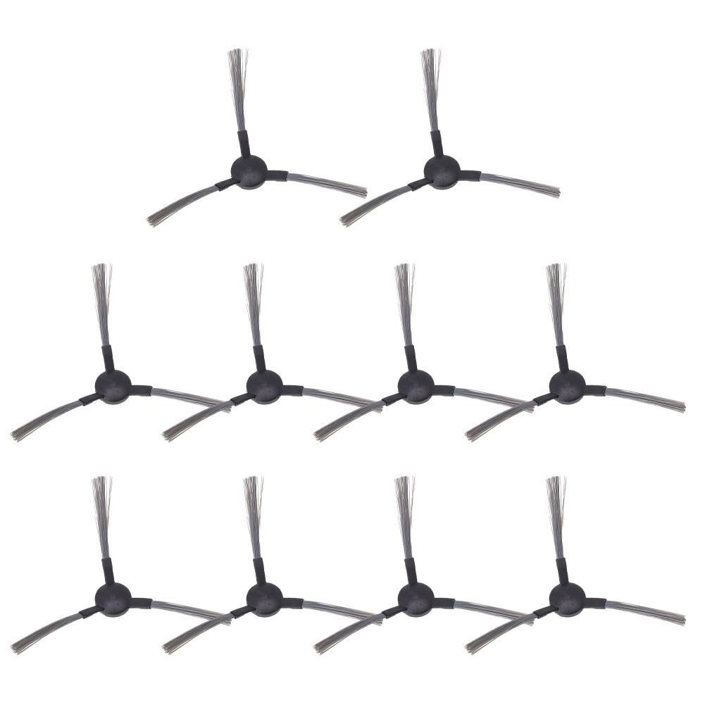 4/10 Stück Seitenbürsten 54mm ABS+Nylon Schwarz Für Cecotec