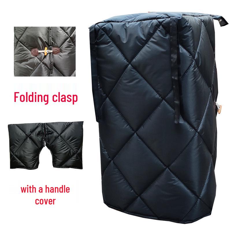 

Водонепроницаемый, ветрозащитный и складной чехол-ветровое стекло для электросамоката «Четыре сезона» - Утепленный для зимнего тепла Windshield Cover + Handlebar Covers (Foldable)