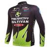 Mens Cycling Jersey Shorts Set Long Sleeve Quick Dry Breathable Mountain Road Bike Apparel