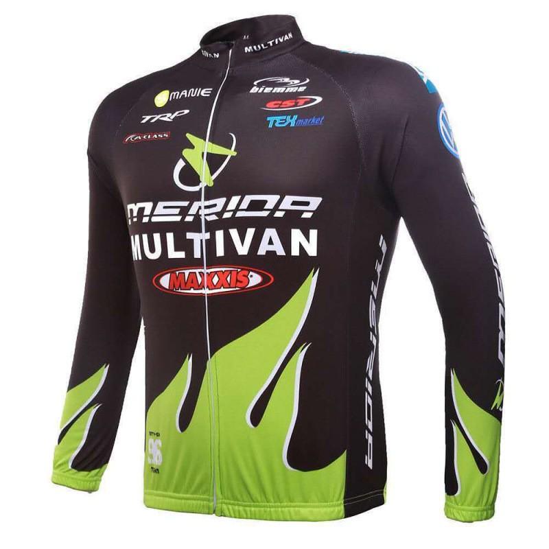 Mens Cycling Jersey Shorts Set Long Sleeve Quick Dry Breathable Mountain Road Bike Apparel