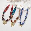 Holiday Style Women's Silk Scarves, Necklaces, Retro Fashionable Fabrics, Beaded Sweaters, Chains, European and American Trendy Fashion Necklaces.