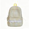Schoolbag Korean girl plaid backpack cute student schoolbag lightweight large capacity backpack new fashion casual backpack