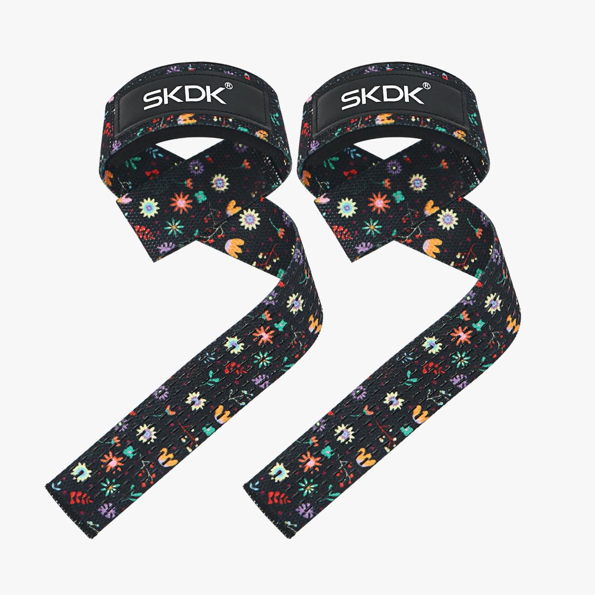 

Skdk Weightlifting Straps Anti-Slip Silicone Lifting Wrist Straps Strength Training Deadlifts Crossfit Hand Grips Wrist Support