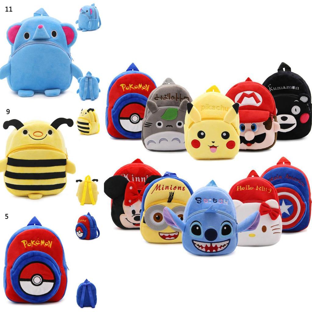 Versatile Pikachu Cartoon Animal Pack Backpack For Baby And Toddler Use