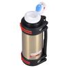2000ml Insulated Bottle Double Wall Insulation Sealed Anti Leak Lid Outdoor Kettle Carry Handle Rustless Steel Liner