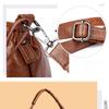 Women's Bag New European and American Fashion Retro Bag Women's Handbag Shoulder Bag Multi-layer Large Capacity Crossbody Bag