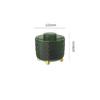 360 Degree Rotating Makeup Brush Holder Large Capacity Diamond Pattern For Vanity Desk Bathroom Cosmetics Storage