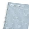 Marks 2027 Schedule Book Starting September 2026 Monthly Block B6 Variant Notebook CalendarSVertical Mandarin Orange 27ADR-NB11-OR