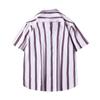 Men's Casual Striped Half-Sleeve Shirt