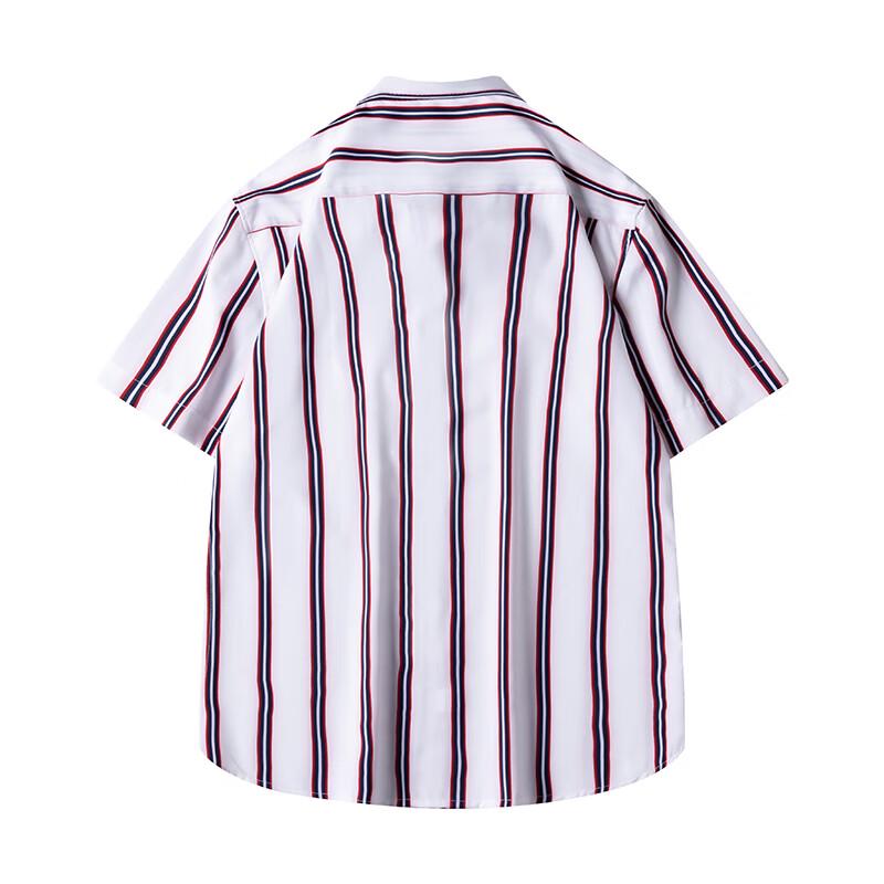 Men's Casual Striped Half-Sleeve Shirt