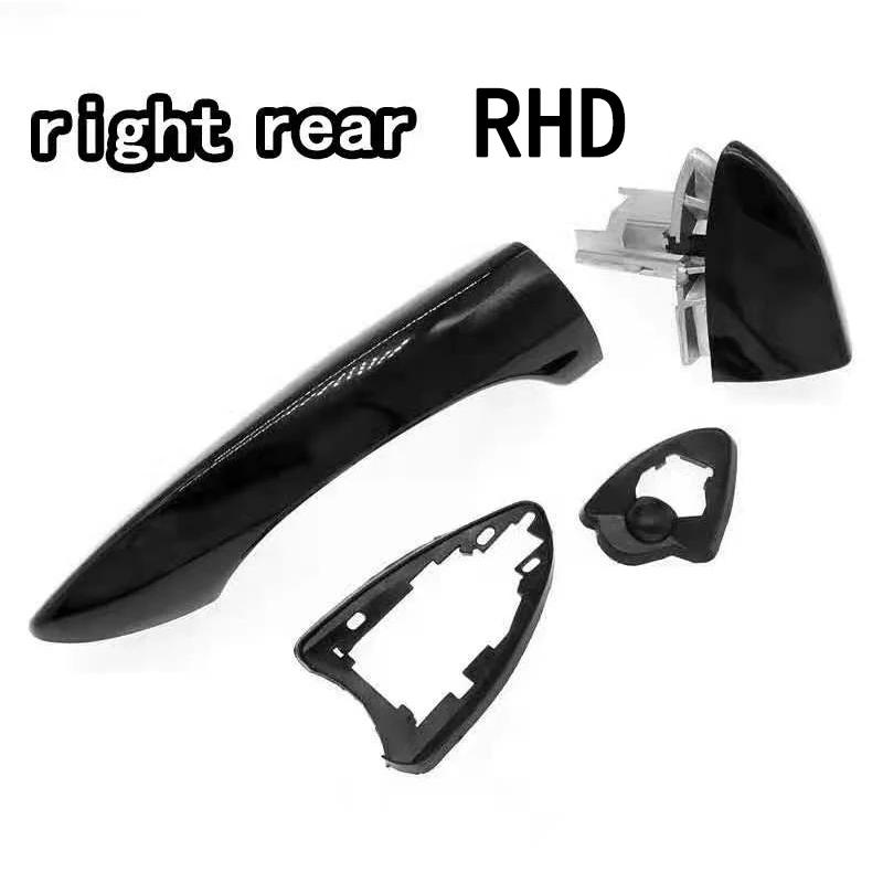 RHD Car Exterior Door Handles Car Right Side Door Handle Outer Outside for BMW X5 E53 2000-2006 ABS Car Accessories