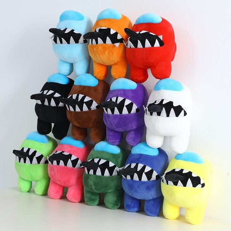 New Among Us Plush Toy Cartoon Wolf Plushie Soft Stuffed Animal Doll In-stock