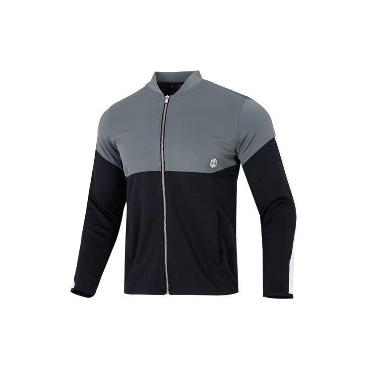 

UA Athlete Recovery Knit Разминочный топ с цветными блоками Спортивная куртка Мужская куртка Зеленая 1344135-012 S