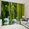 Nature Seagull Scenery Sea Forest Sky Beach Window Curtains For Living Room Kids Bedroom Bathroom Kicthen Door Home Decor2Pcs