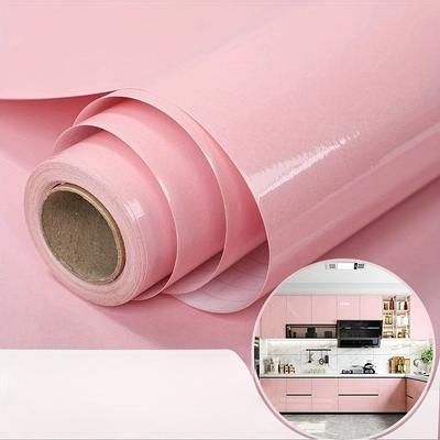 Kitchen Oil-Proof Film Stove Waterproof Moisture-Proof Wallpaper Countertop Self-Adhesiv Cabinet Renovation Tile Glossy Sticker