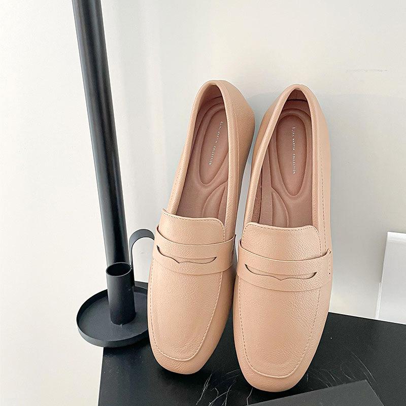 Dámské mokasíny Jaro Nový britský styl Lolita Nízký podpatek Mary Jane Uniformní boty Volnočasové Denní boty na dojíždění Vulkanizované boty