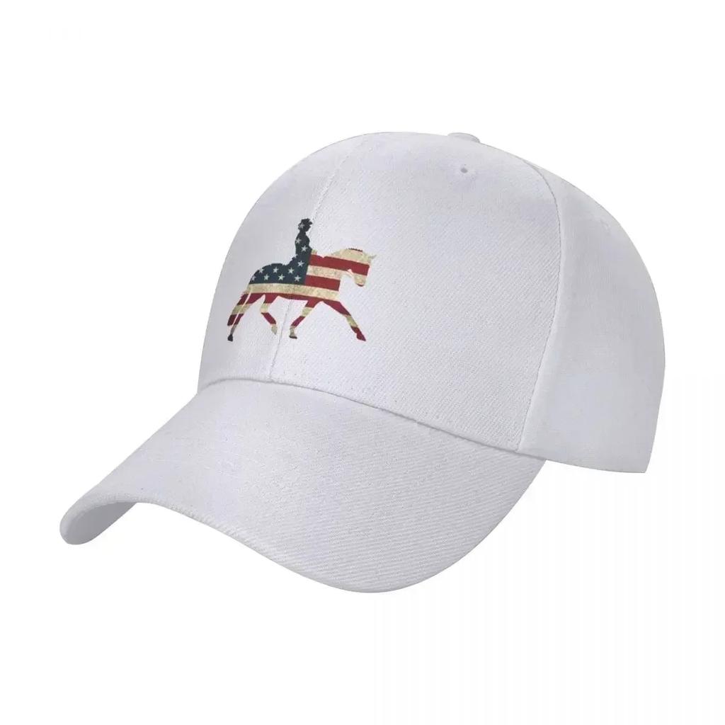 USA Dressage Sticker Baseball Cap Thermal Visor |-F-| Mens Women's
