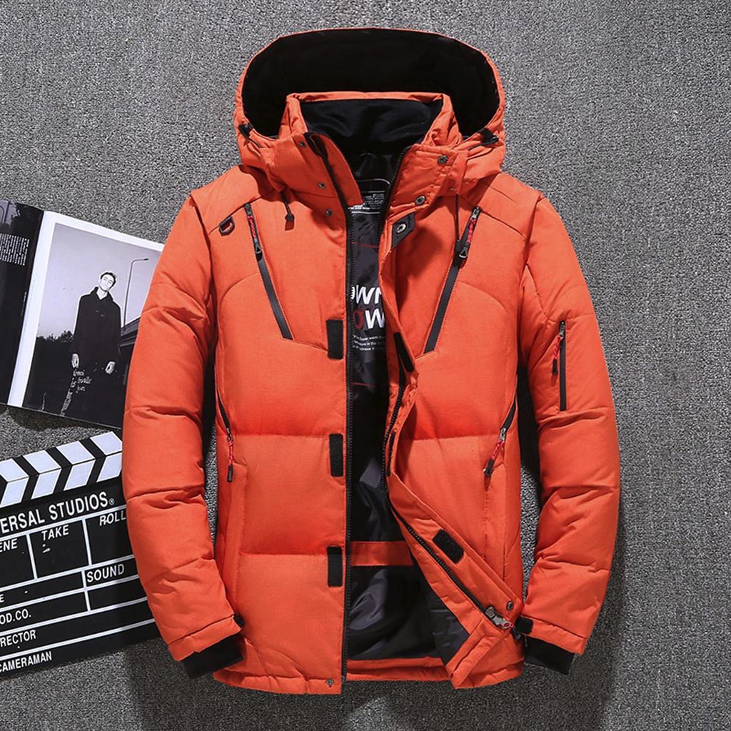 Men's  And Winter New Fashion Contrast Color Loose Casual Jacket