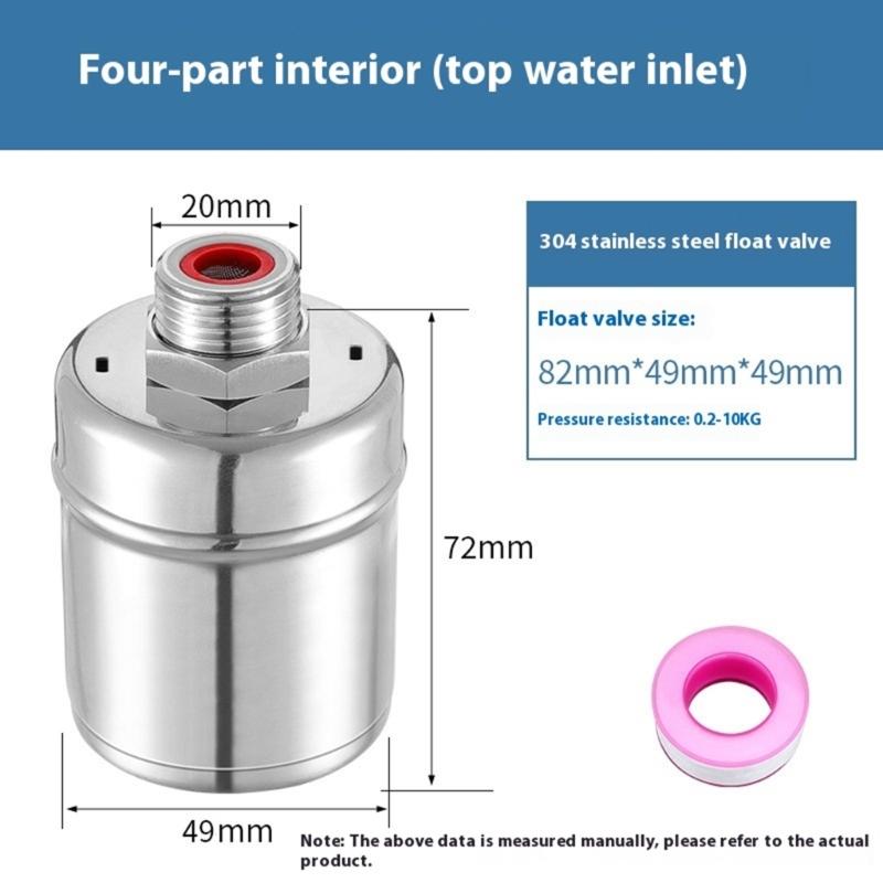 Stainless Steel Water Level Control Valves Automatic Regulator Floating Ball Valves for Industrial and Home Use