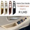 For BMW 5 Series F10 F11 Door Inner Handle Left Front Door Interior Door Panel Driver's Seat Button Switch Frame Storage