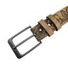 Aesthetic Wide Belt for Women Embossing Pattern Pin Buckle WaistBelt Fashion Waistband for Jeans Pants Adult Cowboy Belt  M
