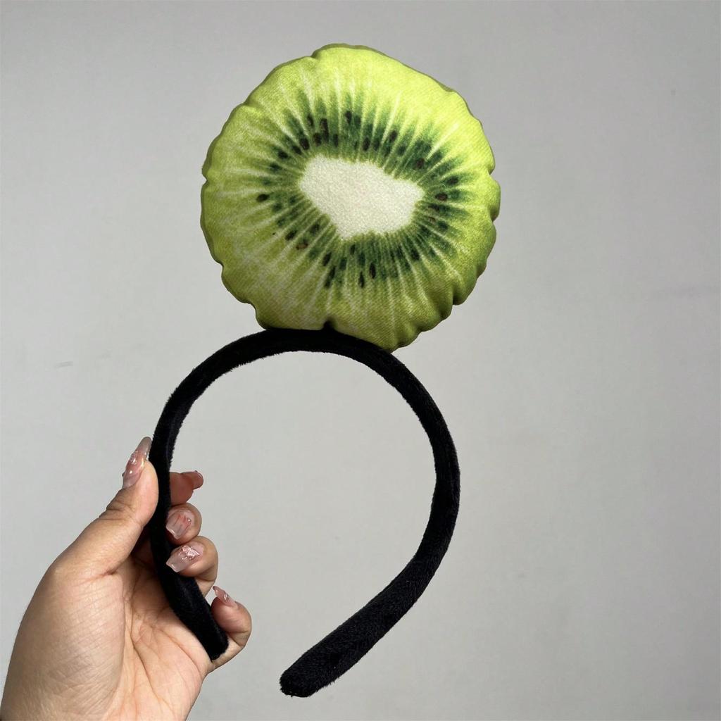 1pc Funny Simulation Fruit Headband, Fruit Shop Party Headwear, Festival Celebration Hair Accessory