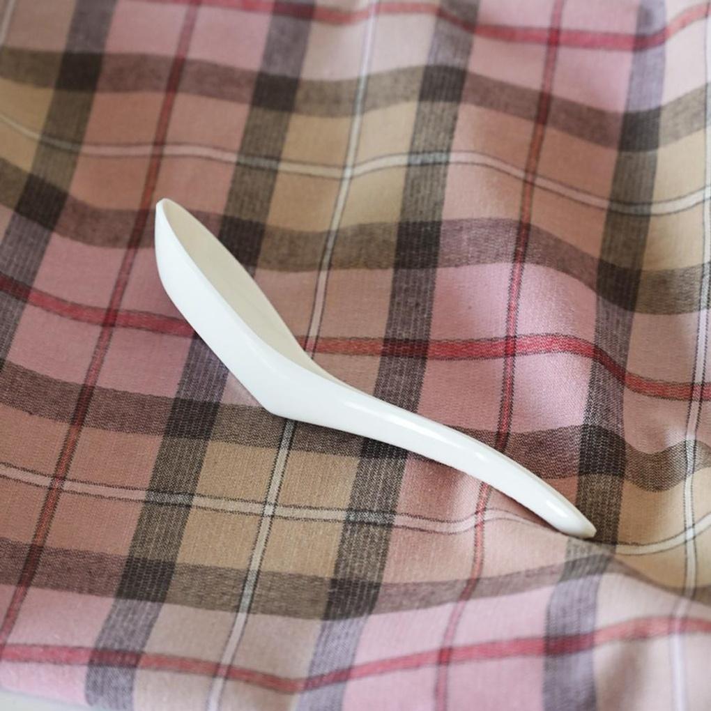 Vintage Flower Melamine Udon Spoon