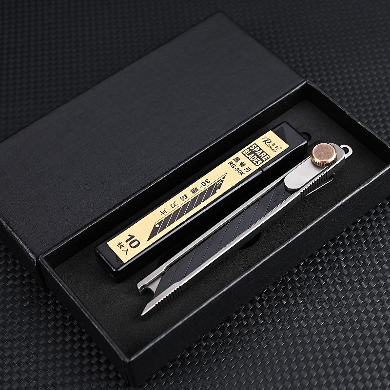 Titanium Alloy Utility Knife - Sharp Carving & Wallpaper Cutter for Office Supplies