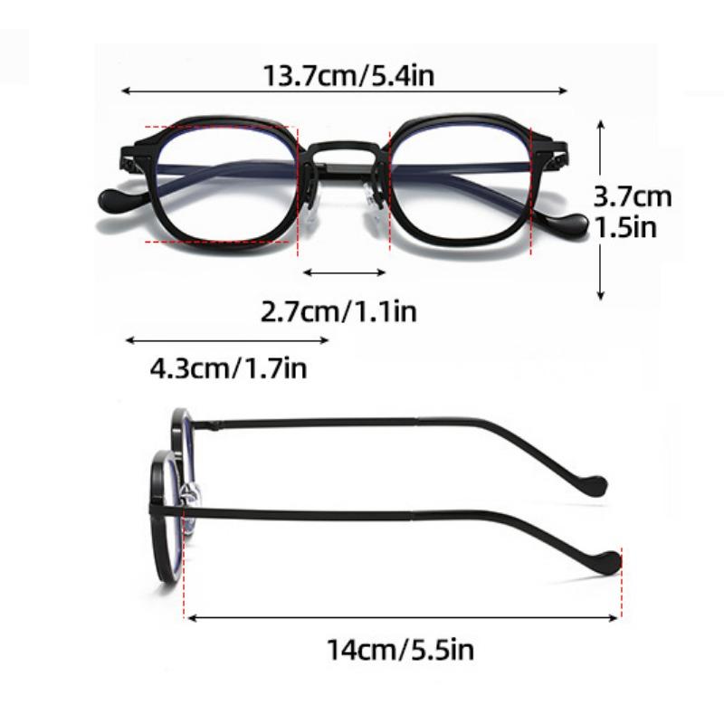 Vintage High-definition Anti Blue Light Reading Glasses Men Women Fashion Ultra Light FULL Frame Presbyopia Eyeglasses